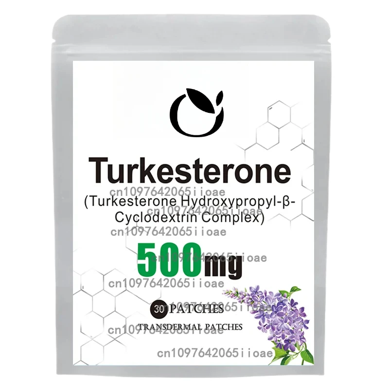 

30 Patches Turkesterone Transdermal Patches Hydroxypropyl-β-Cyclodextrin Complex Improve Lean Muscle Mass, Exercise Performance
