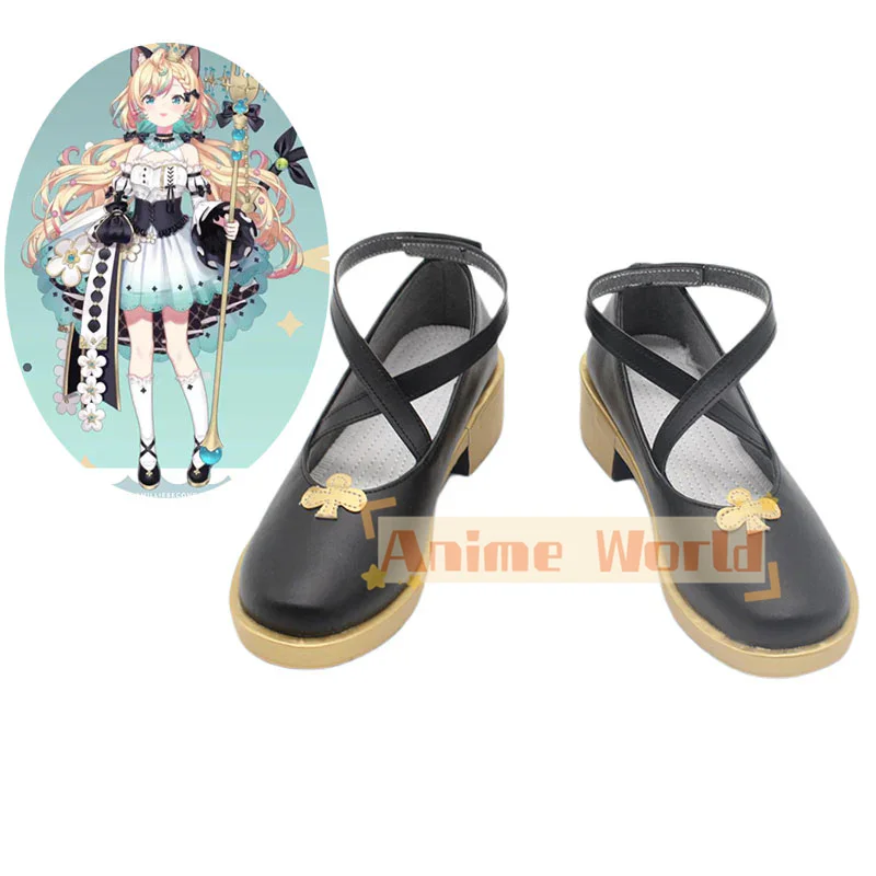 Virtual YouTuber Ethyria Millie Parfait New Outfit Cosplay Shoes Halloween Carnival Boots Custom Made