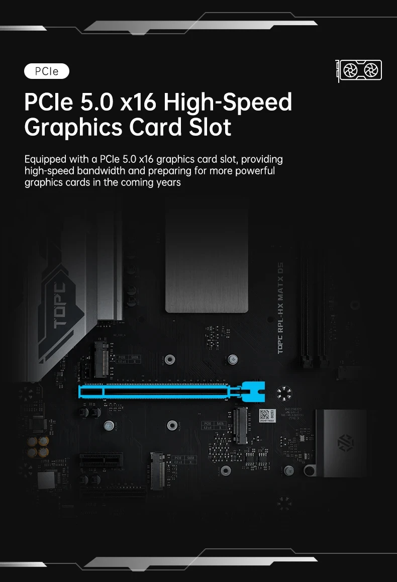 TOPC Intel Core 13th/14th Gen HX Series Motherboard DDR4 Gaming Motherboard OpenClaw 13980HX 13700HX 13850HX 14700HX 14900HX
