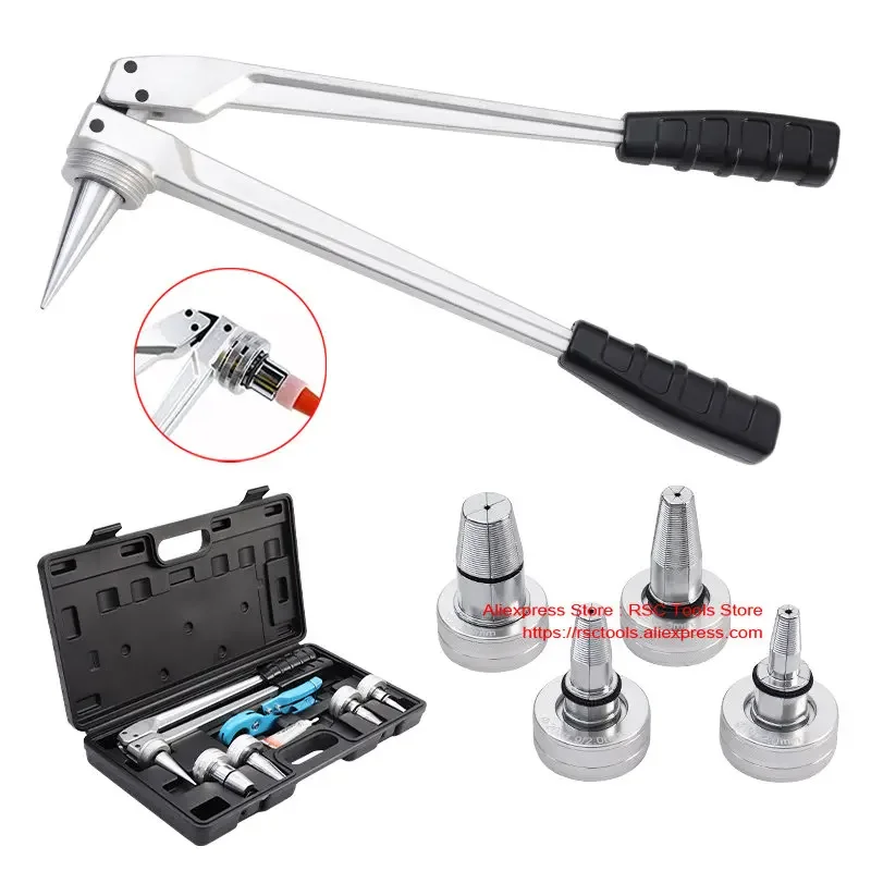 Uponor PEX Pipe Tube Expander 16 20 25 32mm Expansion Tool Kit for Water and Radiator Connection