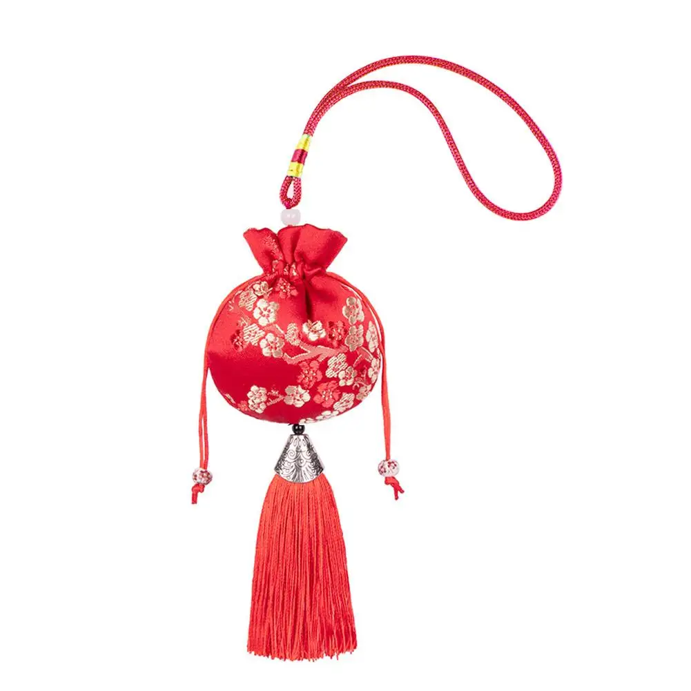 Sachet Sachet Empty Bag Chinese Style Jewelry Storage Sachet Embroidery Bag Bag Vintage Handmade Drawstring Tassel Lucky R6u3