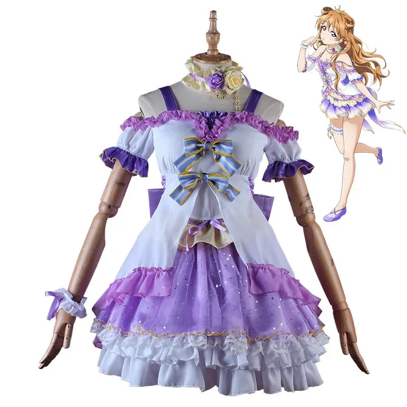 2025 yiyiAnime Love Live! Nijigasaki Klub Idola Sekolah Menengah Konoe Kanata Pakaian Seragam Anime Kostum Cosplay Halloween Cus