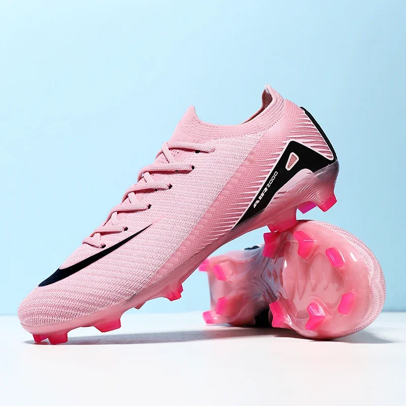 

Long Spikes Men Football Field Boots Society Cleats Soccer Shoes Grass Training Football Shoes Professional Sneaker Outdoor