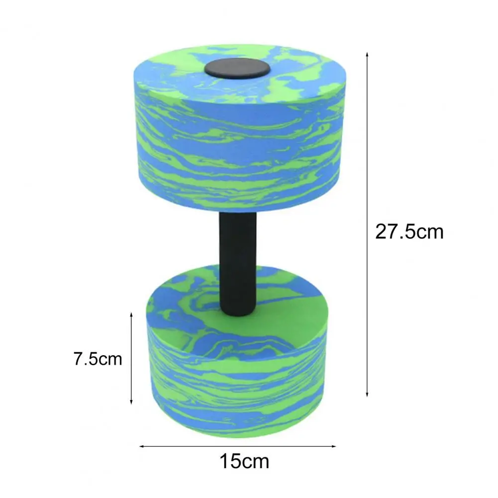 Mancuernas de agua, barras de fitness acuáticas, pesas de agua de espuma EVA para entrenamiento de resistencia en piscina, equipo aeróbico para pérdida de peso