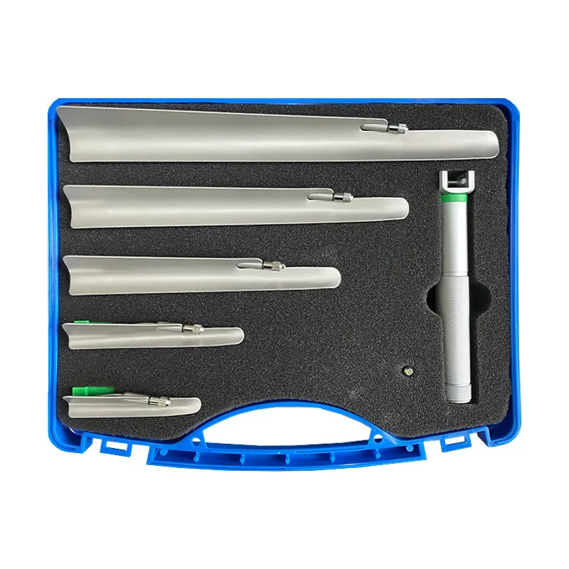 Medical accessories, anesthesia pharyngoscope components, stainless steel, children, adults, babies