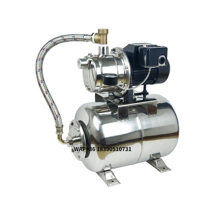 

Corrosion-resistant Dual Voltage 115V/230V 3/4 Stainless Steel Shallow Well Jet Pump Water Tank Pump