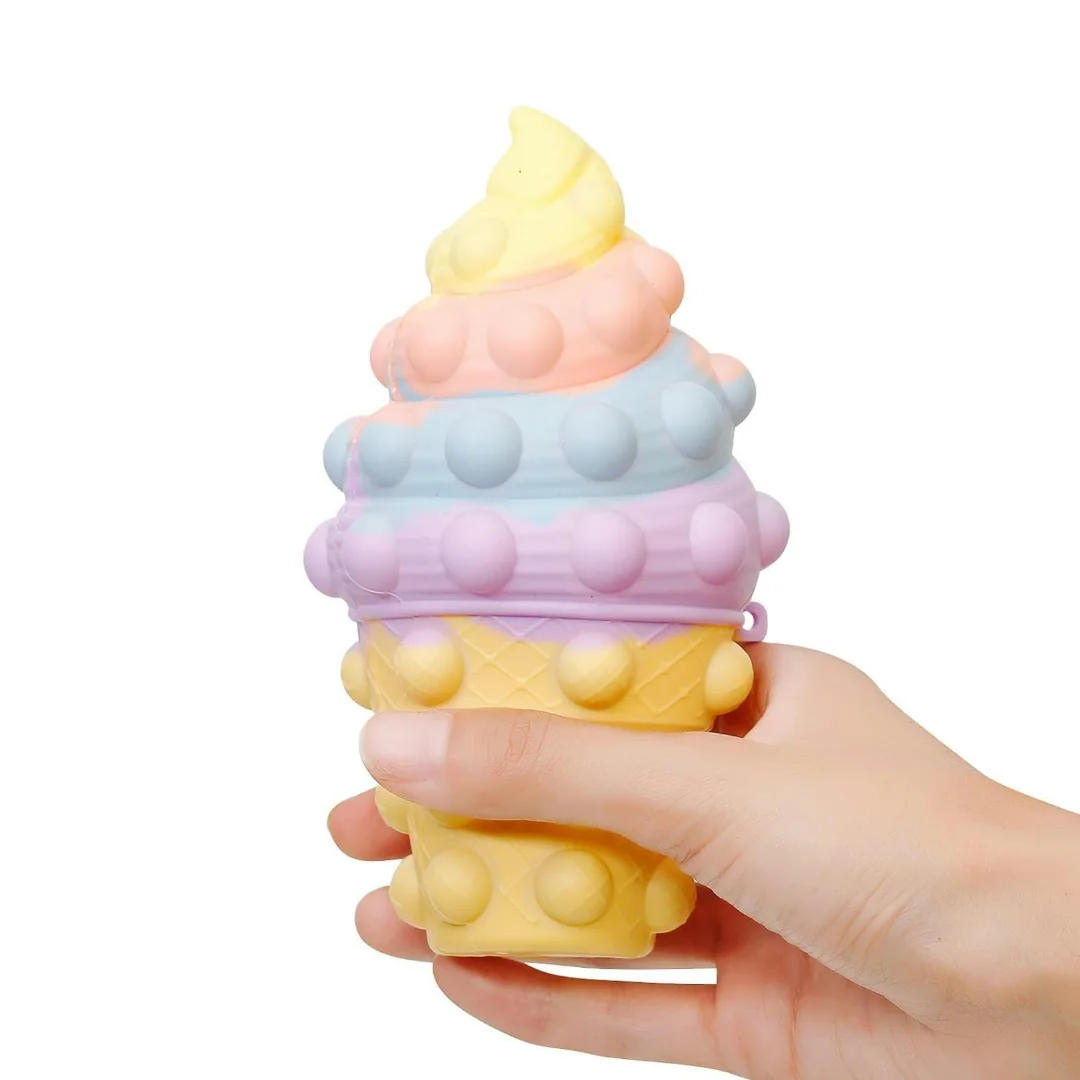 

3D игрушки-непоседы с мороженым, сенсорный поп-мяч для снятия стресса, сенсорное средство для снятия стресса при тревоге для подростков, взрослых, подарки для девочек и мальчиков, малышей