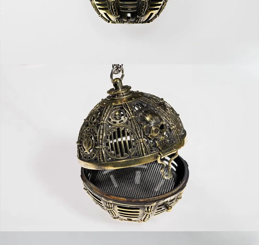 

Starry Casting Incense Burner Pure Copper Necklace 40K Mechanical Cult Om Messiah Great Sage Blessing Game