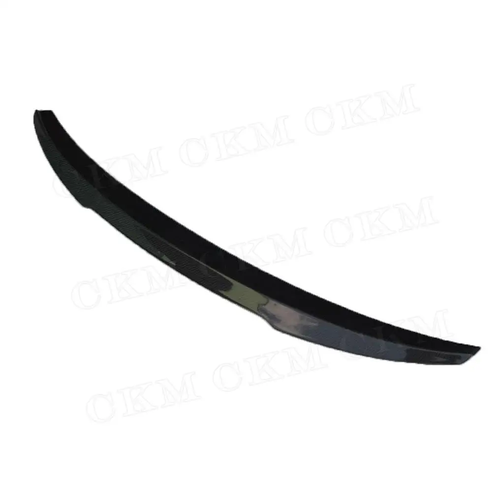 

Carbon Fiber Car Rear Trunk Lip Spoiler FRP Unpainted Black Boot Wings for Audi A3 Sline S3 Sedan 4 Door V Style 2013-2018