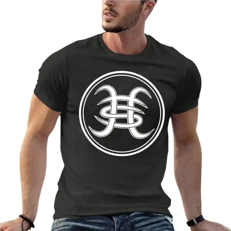 Camiseta de gran tamaño con Logo de Heroes Del Silencio, ropa personalizada para hombre, ropa de calle de manga corta, camiseta de talla grande
