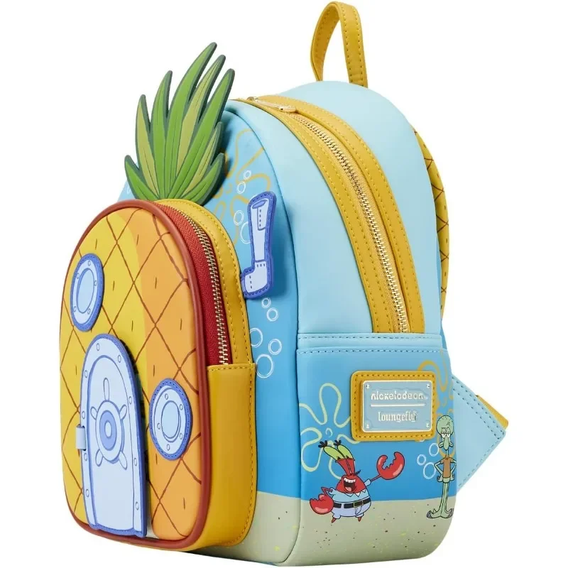 Loungefly Spongebobs Squarepants Pineapple House Mini Backpack for Women Confidential Bags