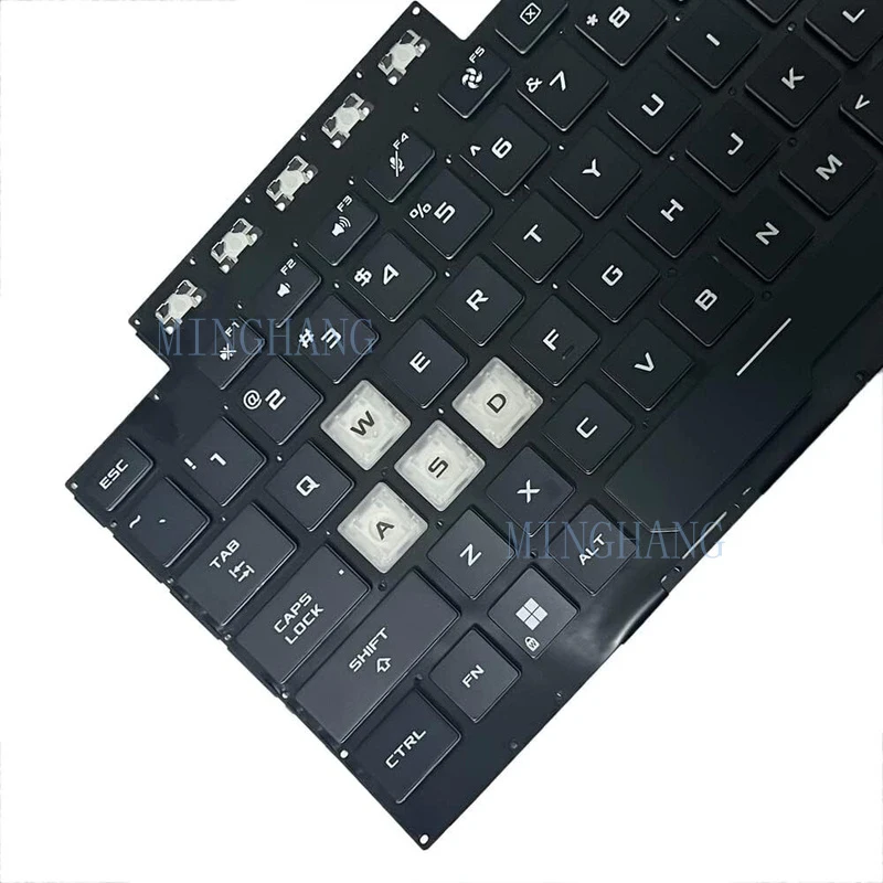 M   US Layout Backlit Keyboard for ASUS TUF Gaming 8 F15 FX506 FA506 FA506II FX506H