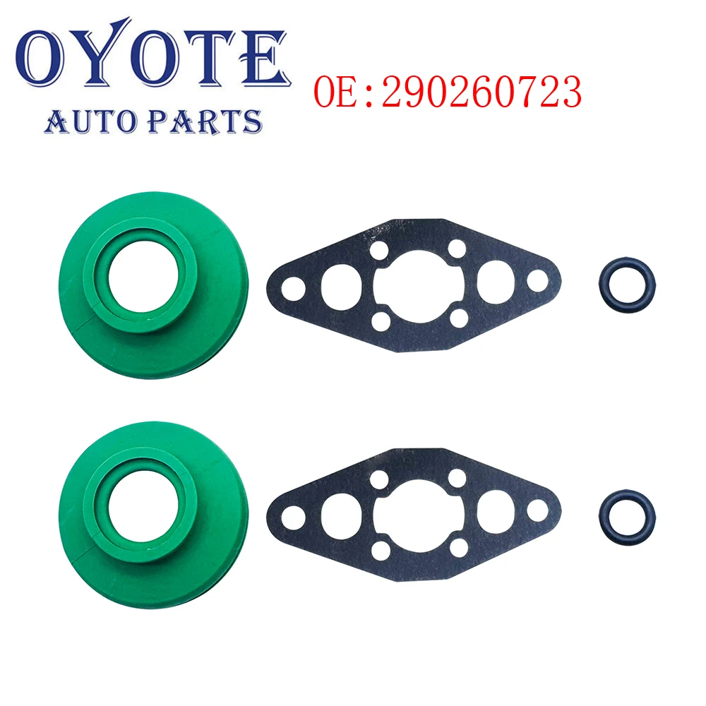 OYOTE 2 Set For SeaDoo Exhaust RAVE Valve Repair Rebuild Kit 787 800 Carb GSX GTX SPX XP 290260723 420260728 290260728 420260723