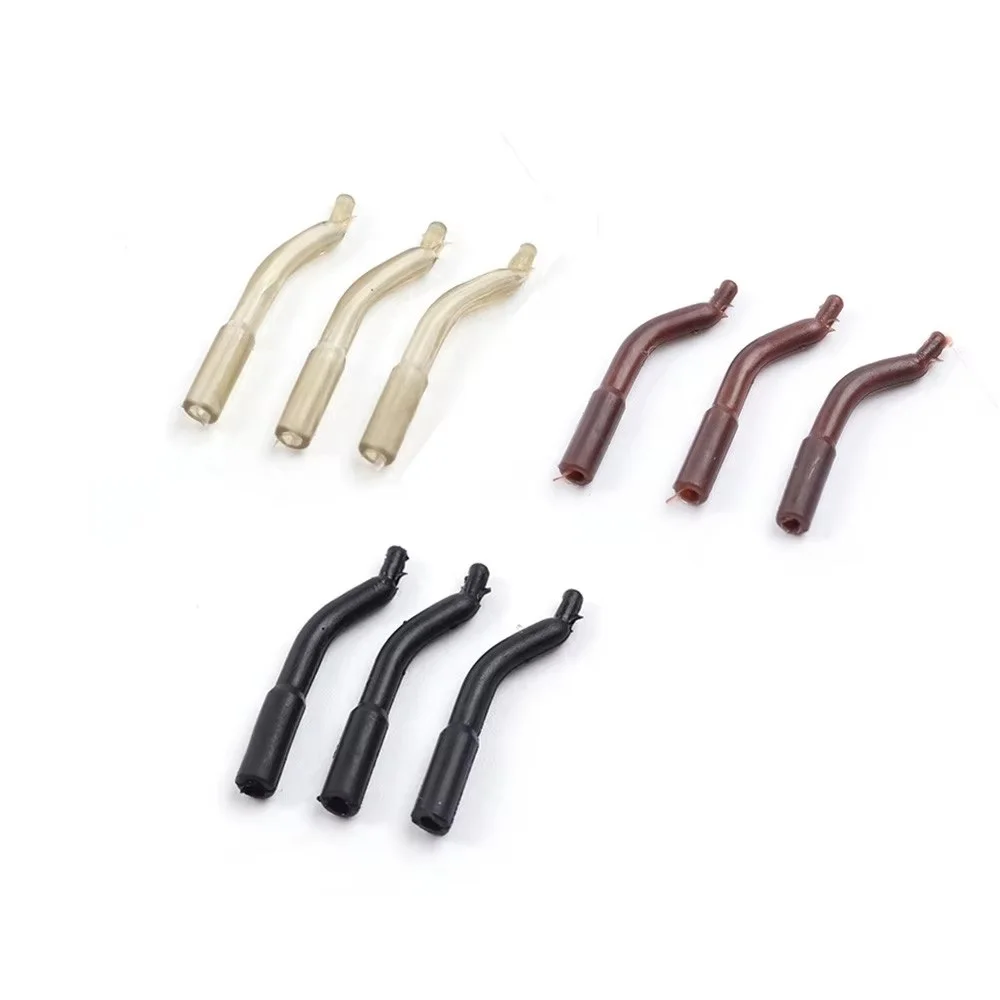 NGB 20PCS Tubi di Gomma da Pesca Componenti per Alimentatore per Carpa Combo Tappi per Esche Cono Maniche in Plastica Impianti di Gomma per Carpa