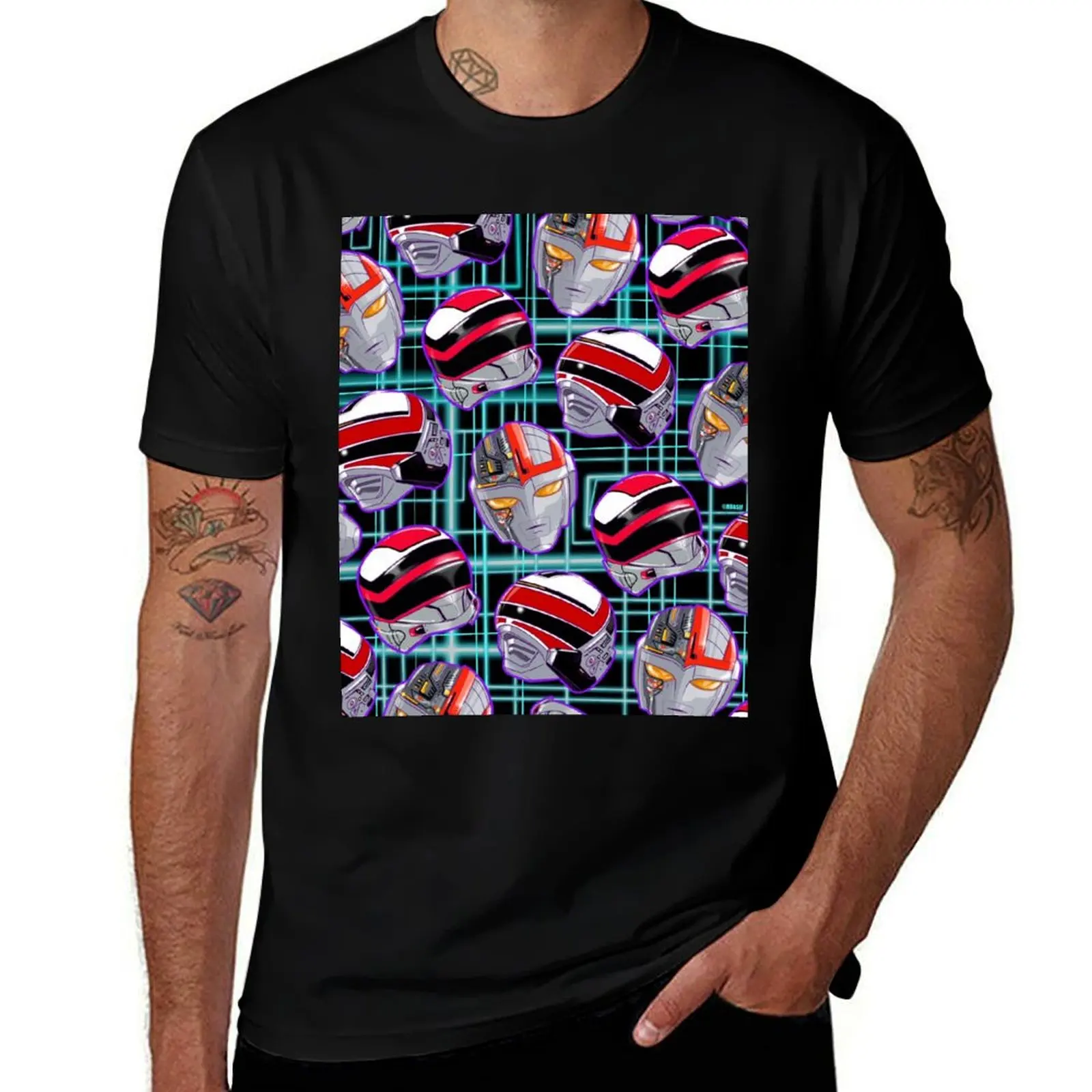 VR TROOPERS T-Shirt Urban Casual Loose Fit Tee T-Shirt