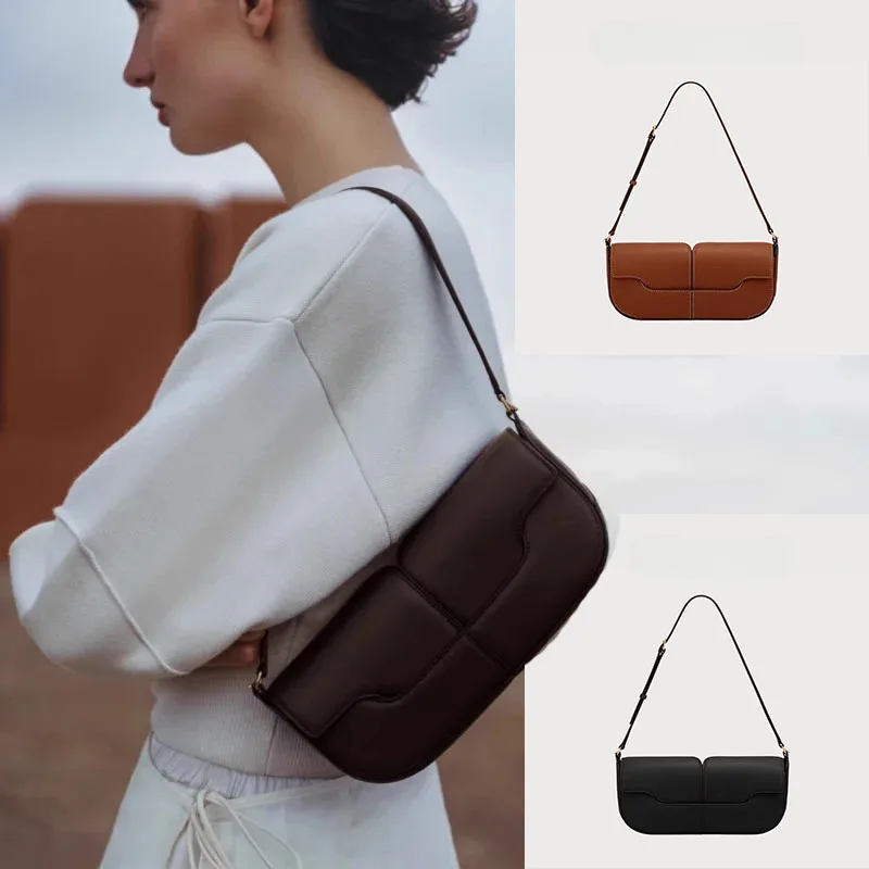 

Autumn winter Women's Shoulder Underarm Handbag 2026 New Commuting Casual and Simple French Stick Bag