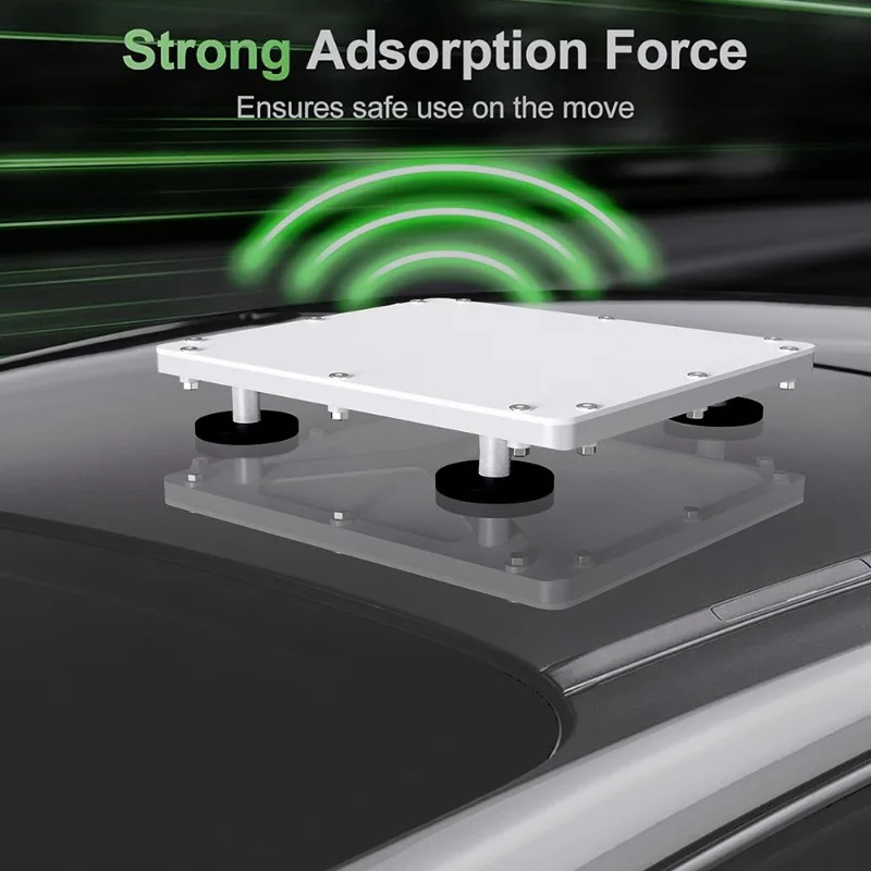Cross-border Mini CarRoof Mount Magnetic Car Bracket Aluminum Alloy Adapter Accessories