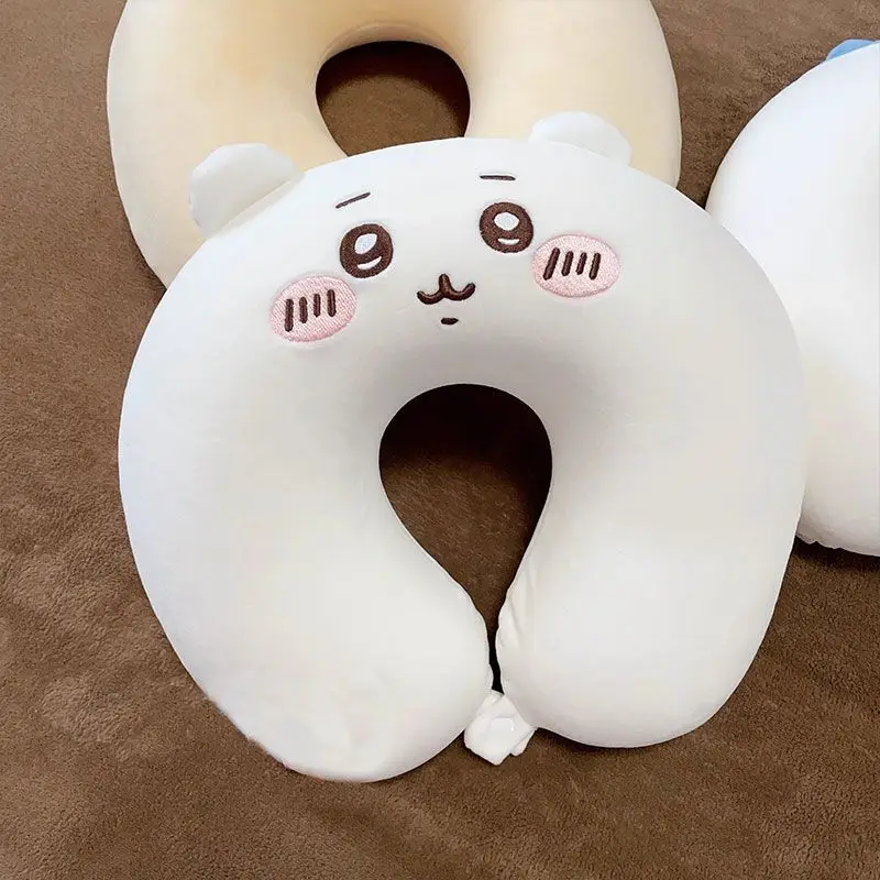 

MINISO Chiikawa USagi Hachiware подушка для шеи кукла мультфильм Kawaii U-образная подушка кукла подарок на день рождения аниме милая милая удобная
