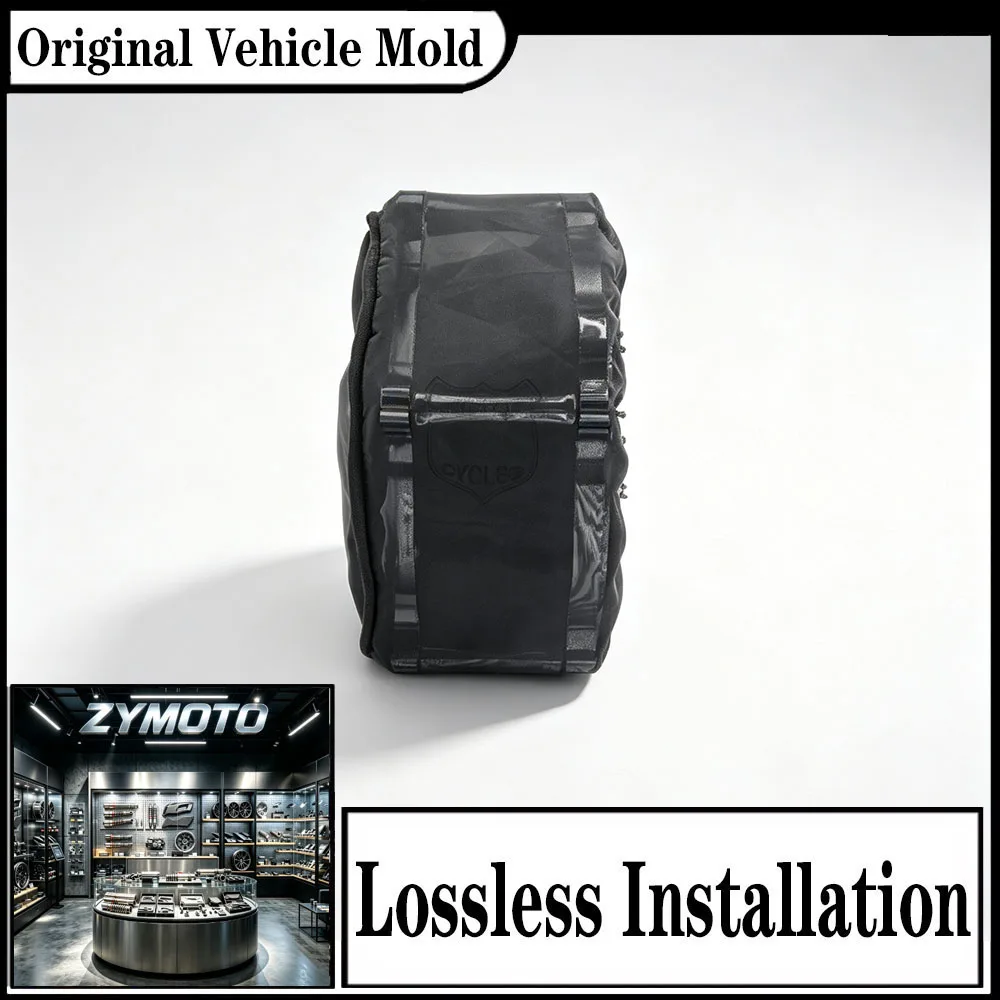 FOR Harley Softail Dyna Touring Road King Street Glide 1997-2022 Air Cleaner Rain Sock Waterproof Dust Cover Black Nylon