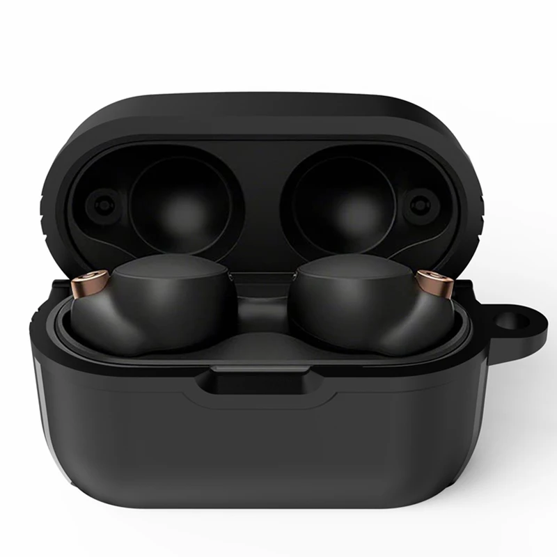 Earphone Case For Sony WF1000XM3 TPU Anti-drop 360 Full TWS Earbuds Protective Case Cover for WF1000XM4