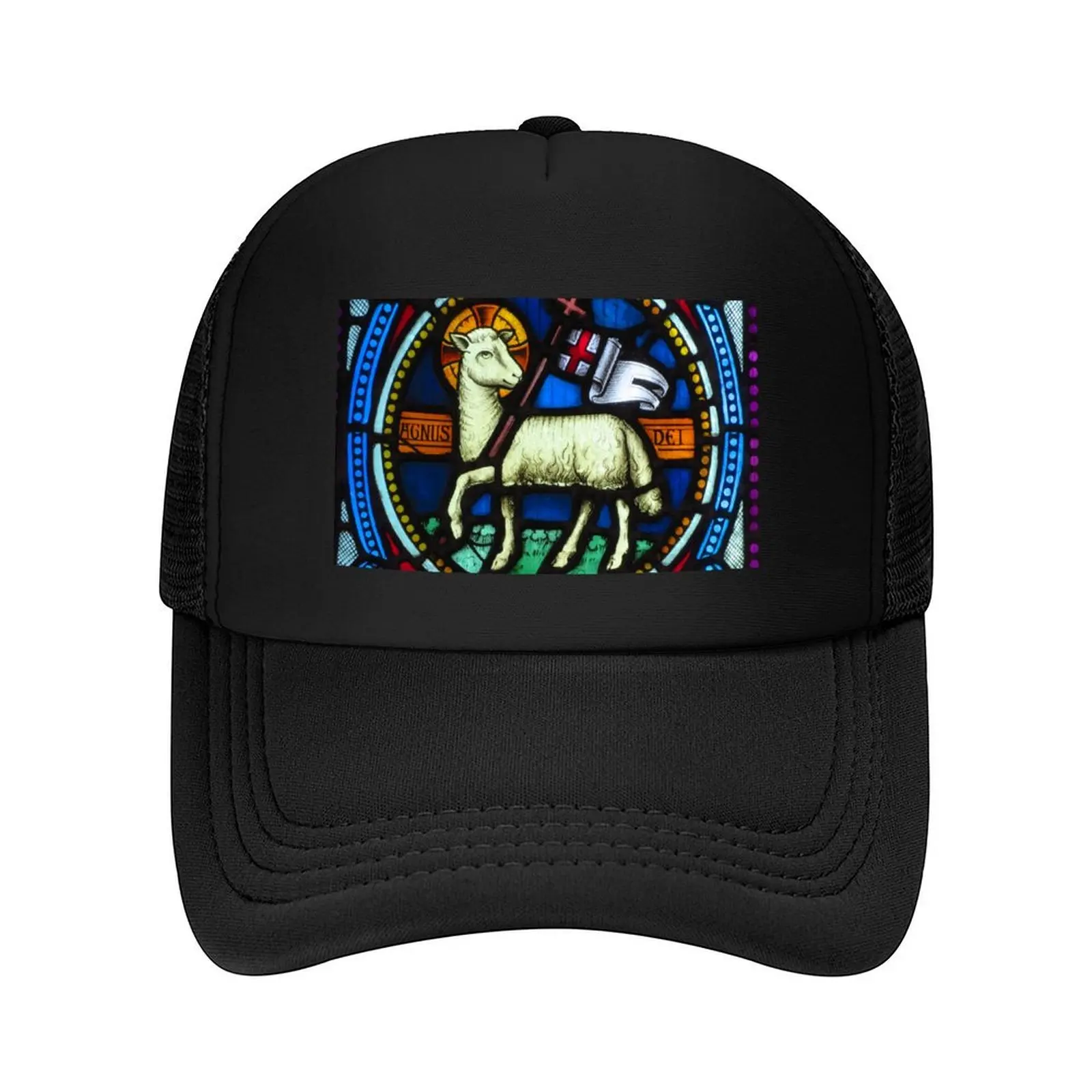 

Agnus Dei ( Lamb of God ) Baseball Cap party Hat Fishing cap custom caps hats on offer Women's Golf Wear Men's