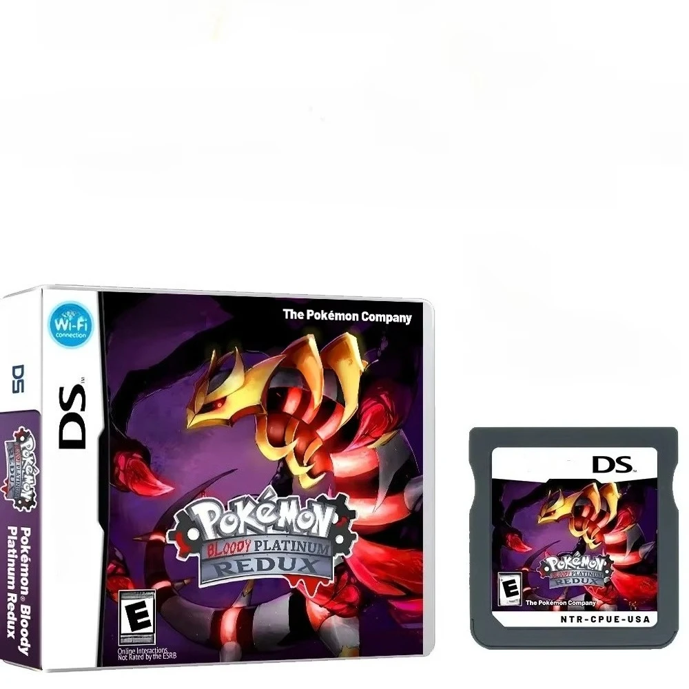 

NDS Game Card Pokémon Scarlet Platinum Ultimate Edition US Version English New Game Card