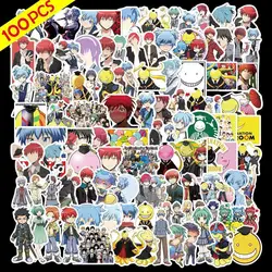 100pcs Assassination Classroom Korosensei Kawaii Graffiti Sticker Waterproof Decorative Ssticker Luggage Notebook Sticker