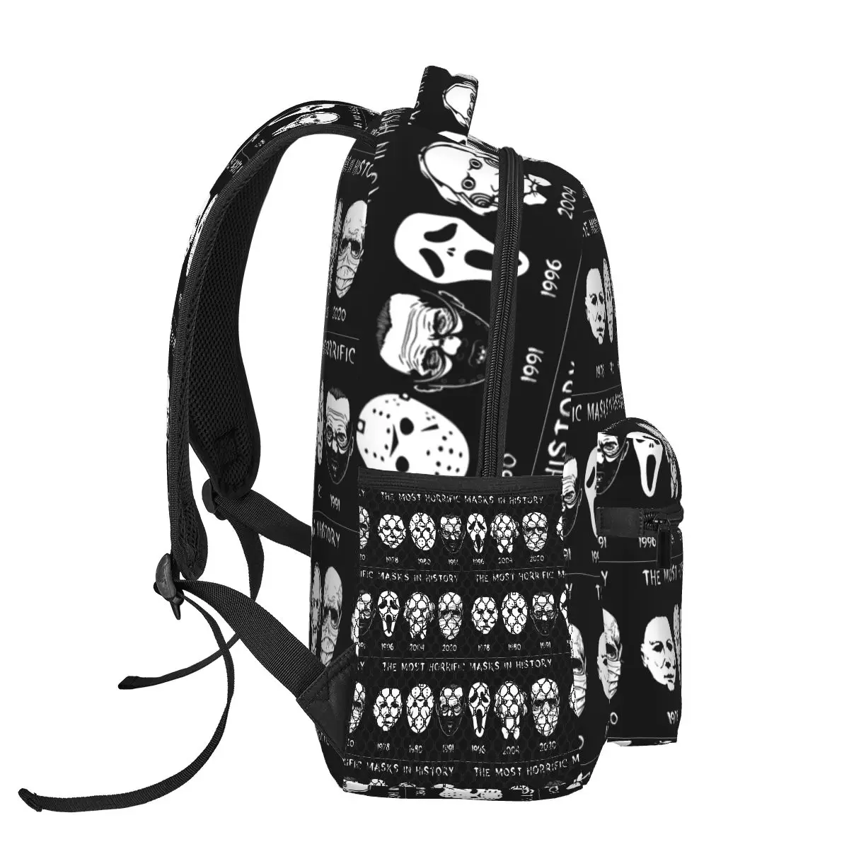 Horror Masks Backpacks Boys Girls Bookbag Children School Bags Cartoon Kids Rucksack Shoulder Bag Large Capacity