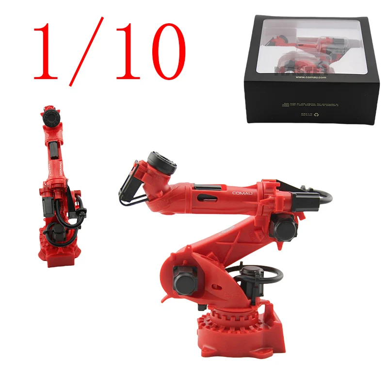 

MASTER Литой под давлением масштаб 1/10, пластиковая механическая рука COMAU, промышленный робот-рука COMAU, игра с механической рукой, игрушка для мальчика, подарочная коробка