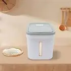 

10kg Large Flour Container Rice Dispenser Food Storage Box for Kitchen NEW