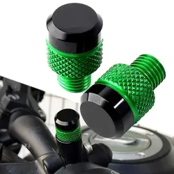 For KAWASAKI New Z400 Z900 Z1000 Z800 Z750 Z300 Z650 Z Motorcycle Accessories M10*1.25 Rear Mirror Hole Plugs Screw Bolts Cover