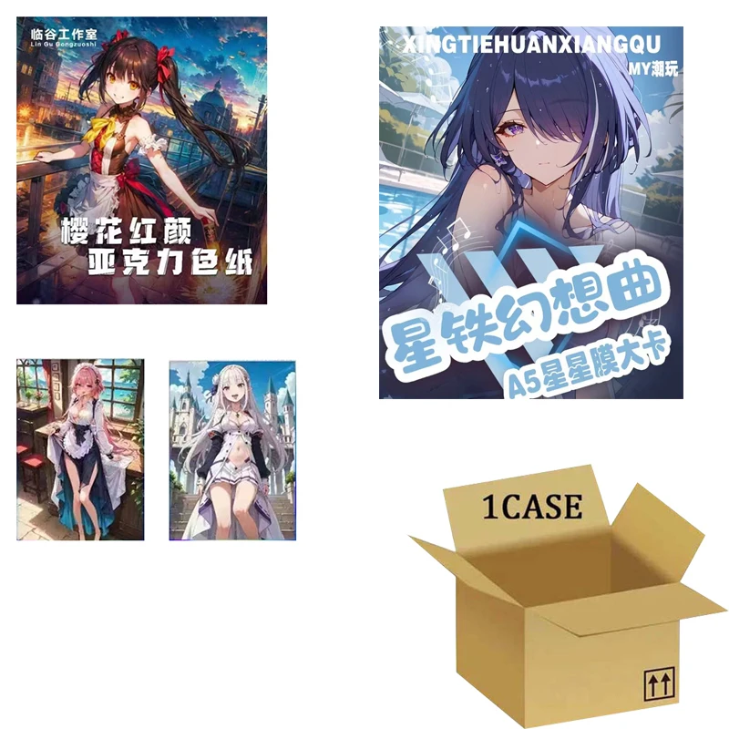 Wholesale Goddess Story Box Cards A5 Honkai:Star Rail pack Acrylic Sexy Board Games Playing Cards Rare Collection