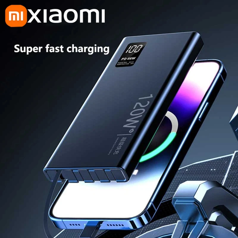 Xiaomi 50000mAh بنك الطاقة عالي السعة شحن سريع Powerbank شاحن بطارية محمول آيفون سامسونج هواوي جديد #3