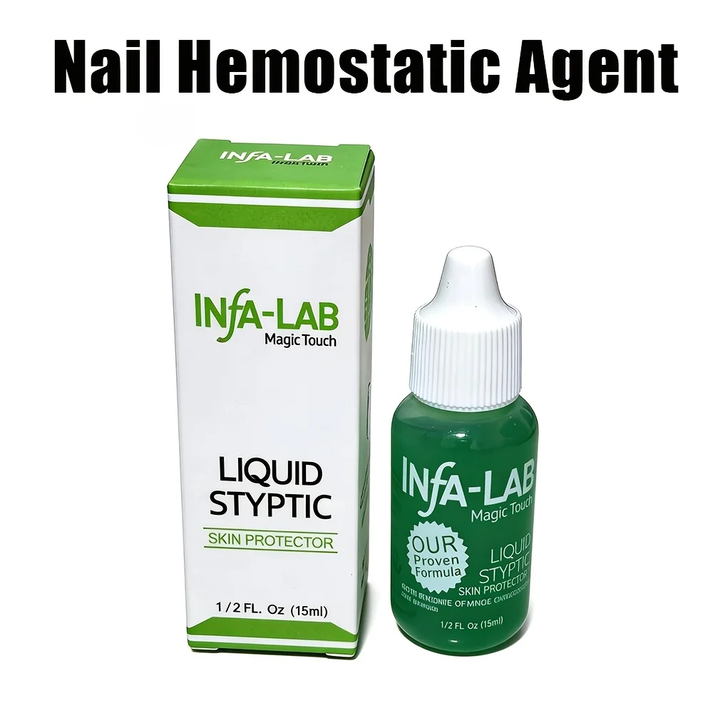 INFA-LAB Nagelkunst-Blutstillungswerkzeug Leistungsstark Schnell Blutstillend für Maniküre Exklusiv für Nagelstudios