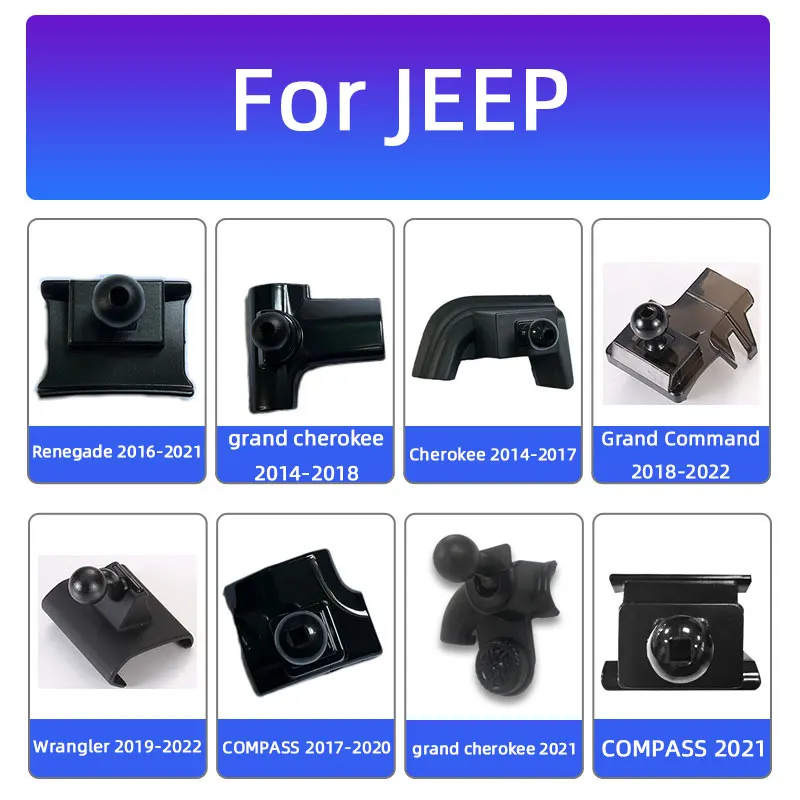 

Car Mobile Phone Holder Fixed Bracket Special Base For Jeep Renegade Grand Cherokee Grand Command Wrangler COMPASS Car Accessory