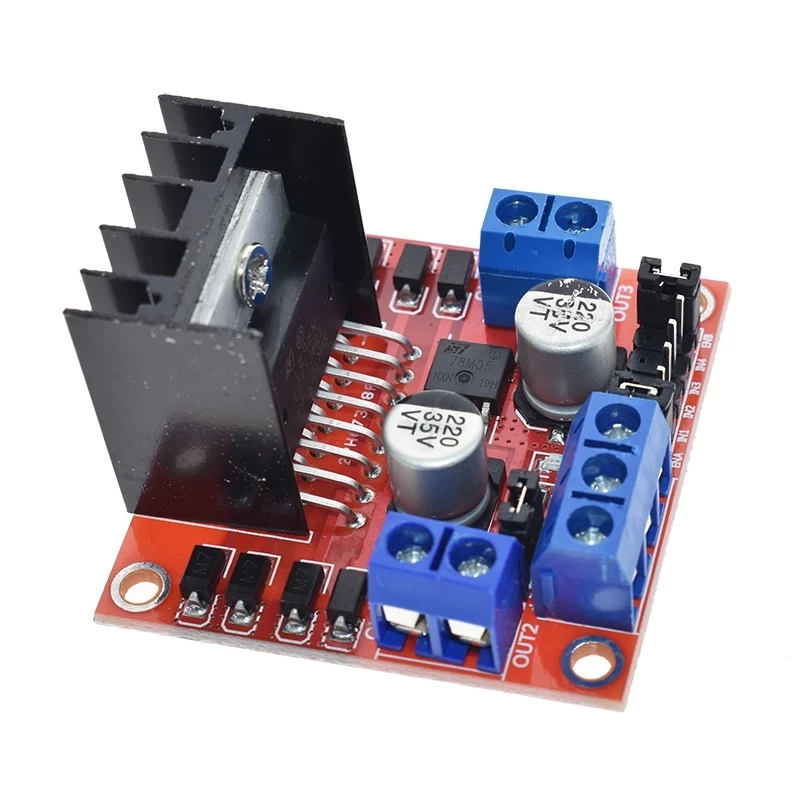 1pcs L298N driver board module L298 stepper motor smart car robot breadboard High Power