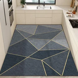Checkerboard Pvc Anti-slip Oil-proof Kitchen Floor Mat Home Leather Balcony Carpet Stain-proof Water Proof Rug Ковер Tapis 러그