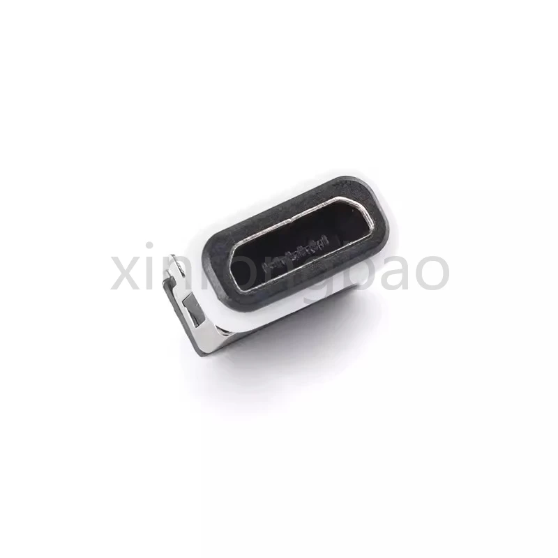 5PCS MicroUSB 5pin On-Board Type Female Connector with Stainless Steel Shell IPX8 Diving Grade Waterproof 4 Pin Dive Connector