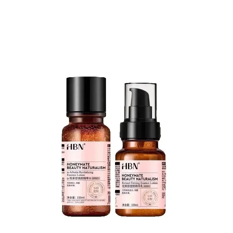 

Genuine Original HBN α-Arbutin Luminous Essence Toner Lotion Skincare Set Brighten Whiten Hydrating Moisturising HBN Beauty