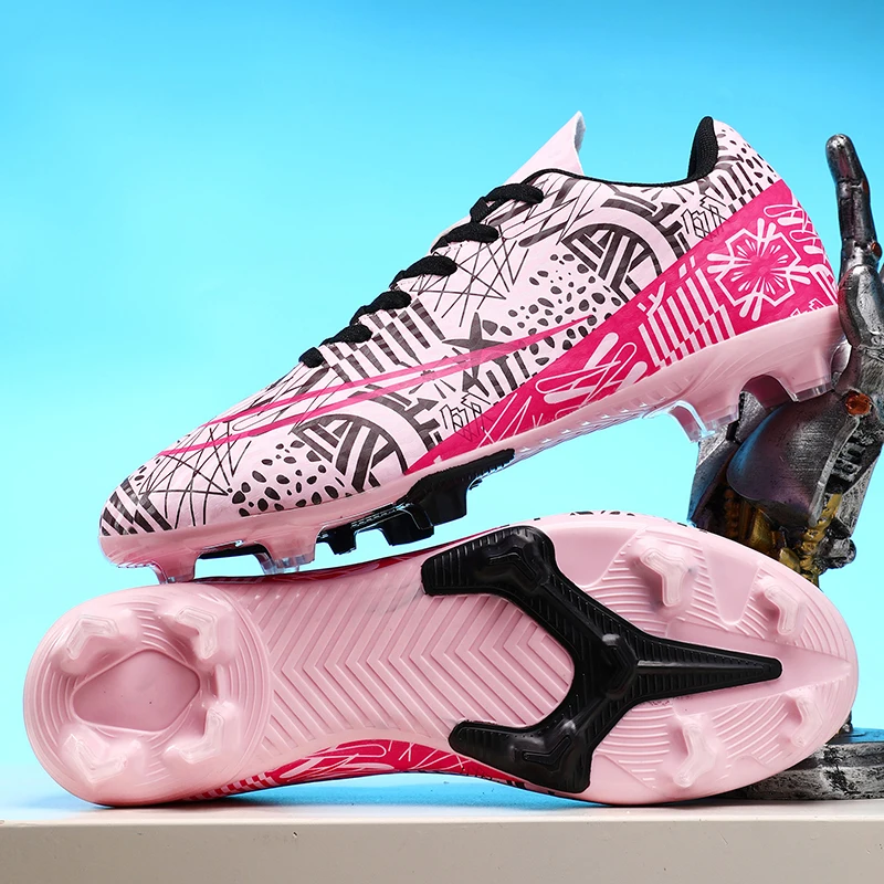 

New Men Professional Soccer Shoes Unisex Hot Sale Football Boots Women Ultralight Cleats Futsal High-quality TF/FG Sneakers