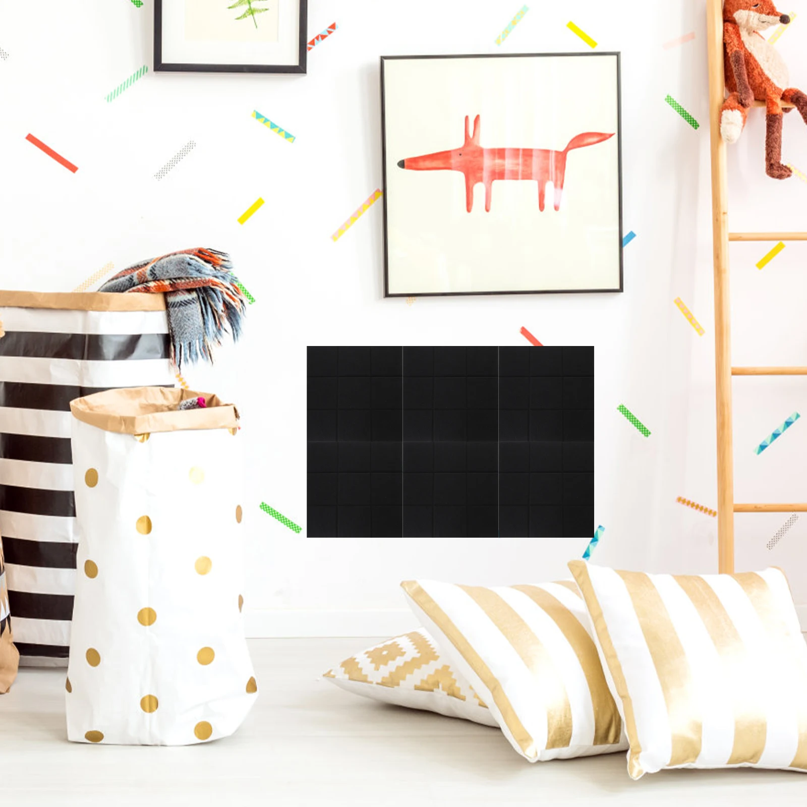 Decorative Felt Board for Photo Wall Non-Damaging Adhesive Easy to Use Exquisite Craftsmanship Office Home Classroom Notice