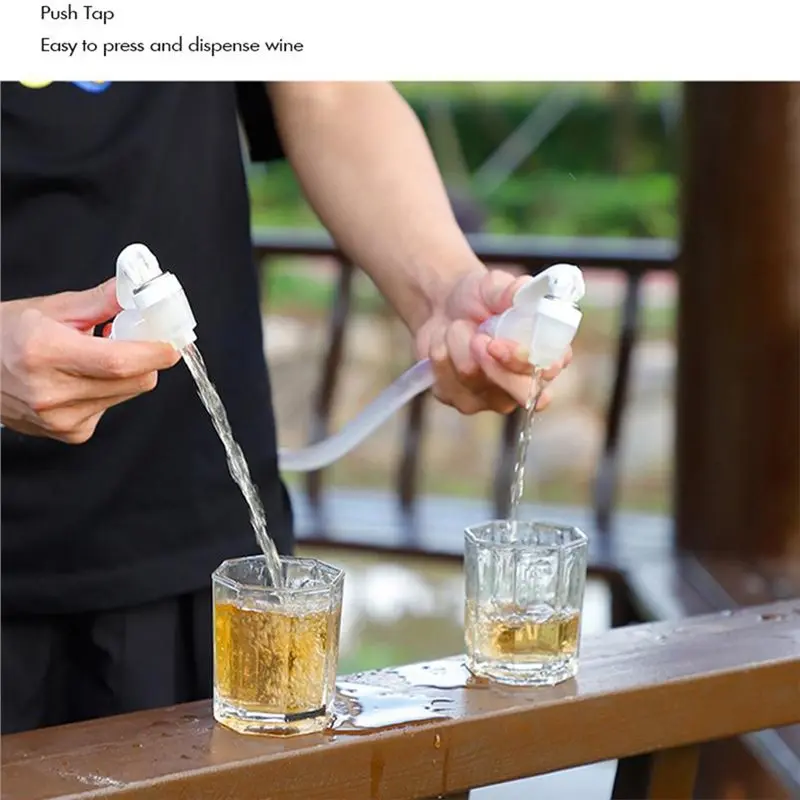 ABLN-Dual Tank Beer Dispenser, Backpack Style Large Capacity Drink Dispenser For Party, Wedding, Banquet& Annual Meeting Pouring