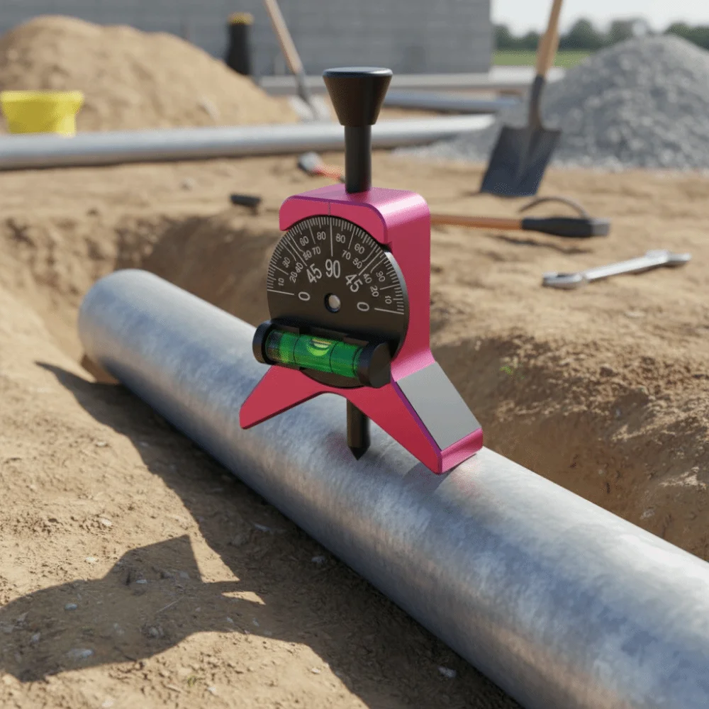 مكتشف مركز الأنابيب عالي الدقة، أدوات تركيب الأنابيب المغناطيسية متعددة الوظائف، علامة الأنابيب على شكل حرف Y #2