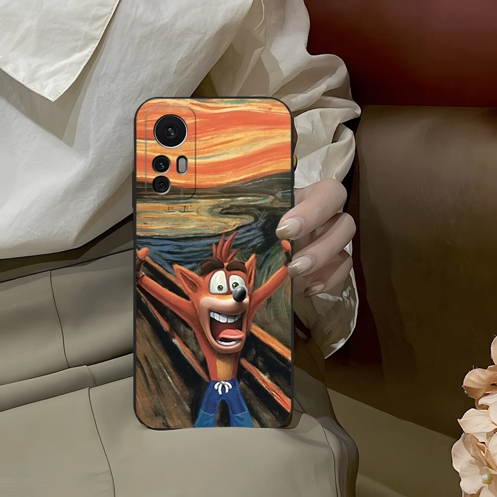 Crash Bandicoot Game Phone Case for Xiaomi Redmi Note 12 10 Pro POCO F4 F5 X5 Pro 14 12 13 11T Lite Ultra Shell Cover