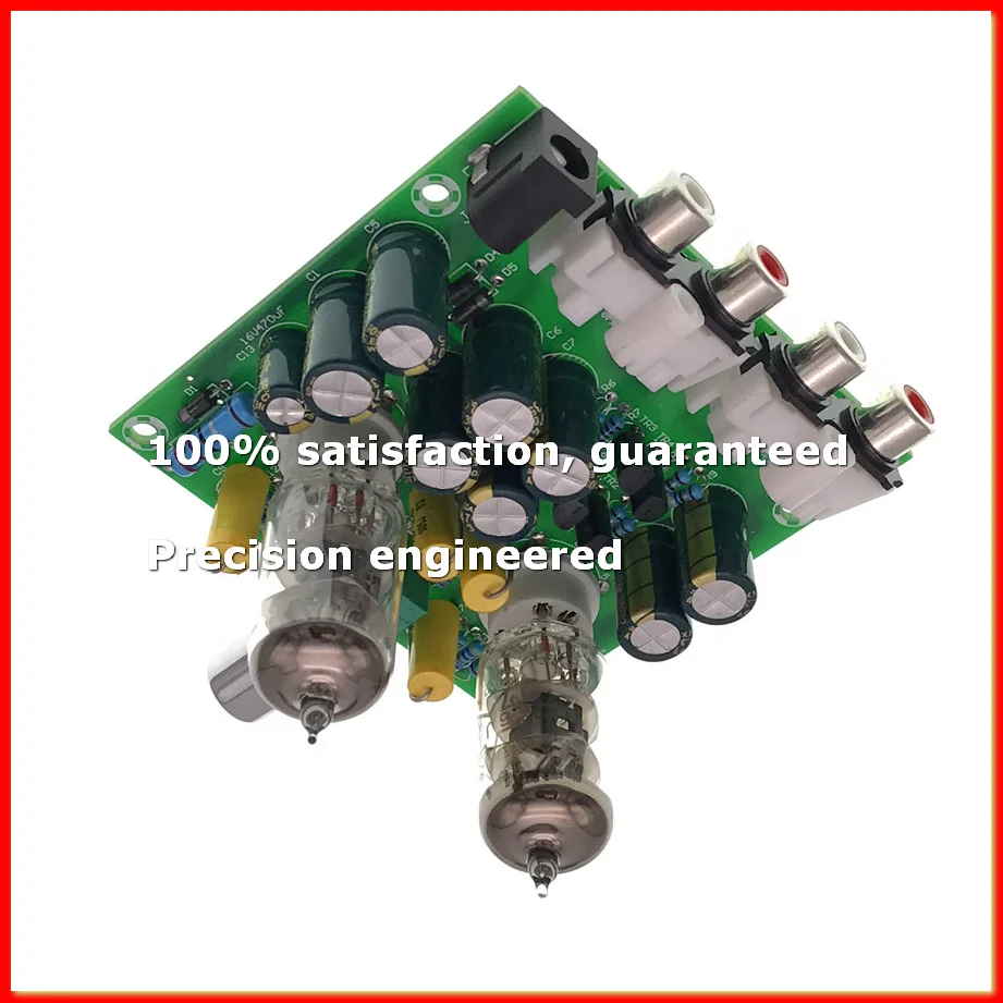Newest 6J1 tube preamp amplifier board Pre-amp Headphone amp 6J1 valve preamp bile buffer diy-A22U