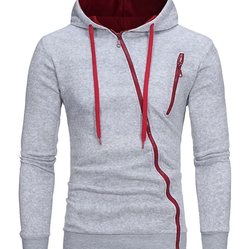 DMTM 2024 Mens Fashion Outwear Daily Casual Sports Hooded Jackets High Quality Personality Zipper Jackets