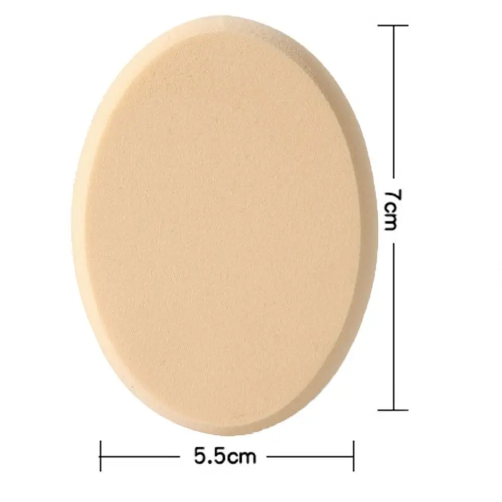 2pcs Multipurpose Makeup Tool Concealer Foundation Cream Powder Puff Makeup Spong Puff Wet And Dry Usable Oval