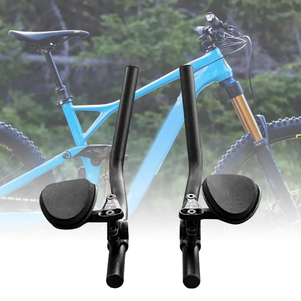 1 Pair TT Handlebar Bicycle Handlebar Universal Aluminium Alloy Riding Handle Bar Grip MTB Road Bike Cycling Rest Handlebar