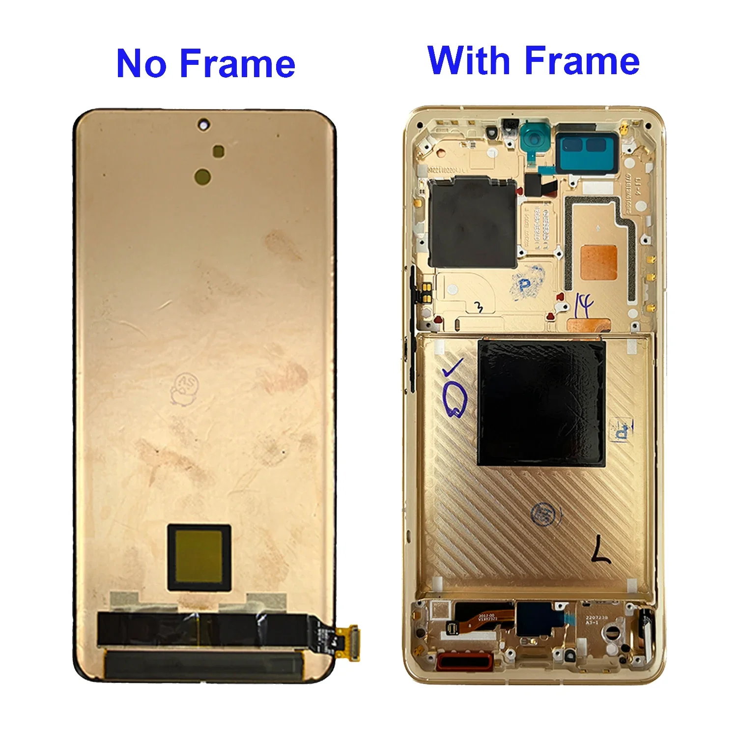 Imagem -02 - Montagem do Digitador da Tela Sensível ao Toque do Lcd Amoled Xiaomi 12s Ultra 2203121c