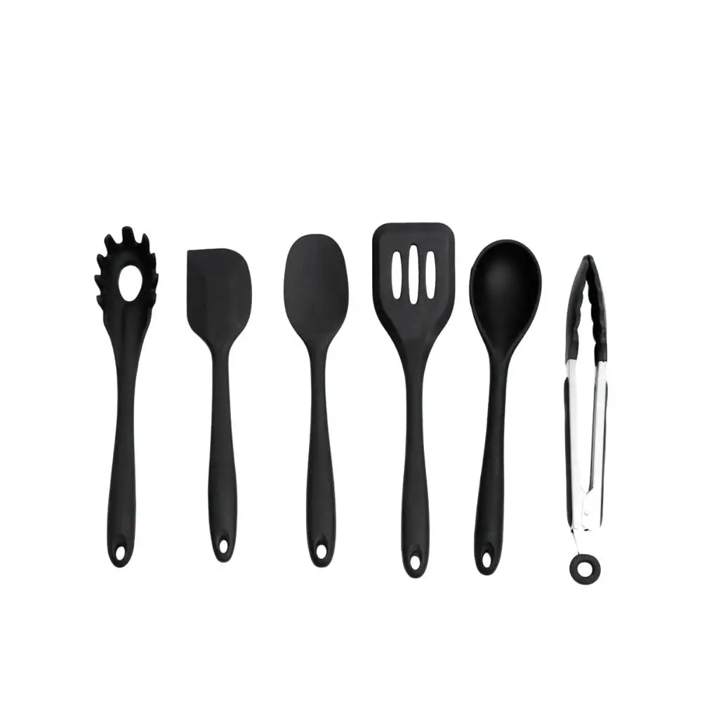 6 Kit Full Silicone Multipurpose Kitchen Utensils-Oikos